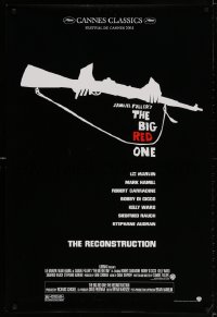 3r133 BIG RED ONE 27x40 video poster R2004 directed by Samuel Fuller, Lee Marvin, Hamill in WWII!