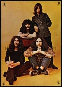 3r164 BLACK SABBATH 24x34 Danish commercial poster 1970s Butler, Tony Iommi, Bill Ward & Ozzy!