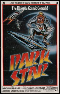 3r176 DARK STAR 23x36 commercial poster 1979 John Carpenter & Dan O'Bannon, the spaced out odyssey