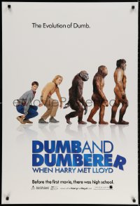 3r690 DUMB & DUMBERER teaser DS 1sh 2003 Eric Christian Olsen & Derek Richardson as Harry & Lloyd!