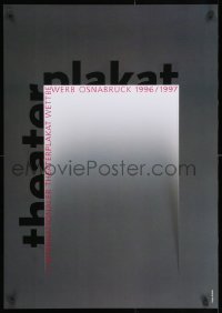 3r470 3 INTERNATIONALER THEATERPLAKAT WETTBEWERB 23x33 German special poster 1996 Holger Matthies!