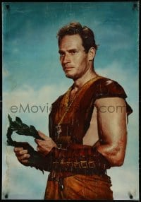 3r476 BEN-HUR group of 8 27x39 Italian special posters 1960 Heston, Boyd, Harareet, Wyler classic!