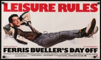 3r500 FERRIS BUELLER'S DAY OFF 14x24 special poster 1986 Matthew Broderick in John Hughes teen classic!
