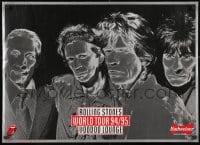 3r085 ROLLING STONES 23x32 music poster 1994 Mick Jagger, Richards, Jones, Taylor, Voodoo Lounge!