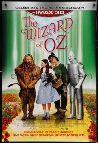 3r989 WIZARD OF OZ advance DS 1sh R2013 Victor Fleming, Judy Garland all-time classic, rated G!