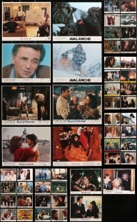 3s303 LOT OF 59 MINI LOBBY CARDS 1970s-1980s great scenes from a variety of different movies!