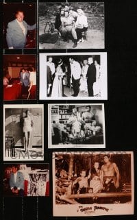 3s373 LOT OF 15 COLOR AND BLACK & WHITE JOHNNY WEISSMULLER REPRO PHOTOS 1980s as Tarzan & more!