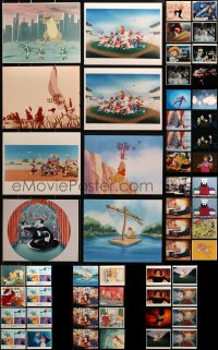 3s370 LOT OF 56 COLOR CARTOON 8X10 REPRO PHOTOS 1980s great animation images!