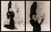 3s060 LOT OF 2 DOLLY SISTERS RE-STRIKE 11X14 STILLS 1970s Betty Grable & June Haver portraits!
