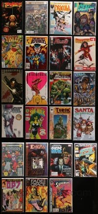 3s074 LOT OF 23 DC, MARVEL AND MORE #1 COMIC BOOKS 1980s-2000s a variety of first issues!