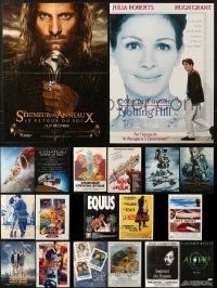 3s406 LOT OF 19 FORMERLY FOLDED 16X21 FRENCH POSTERS 1980s-2000s a variety of movie images!