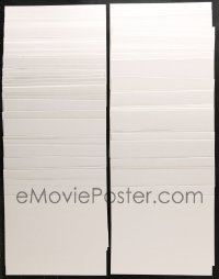 3s029 LOT OF 120 11X14 BACKING BOARDS 2010s protect your lobby cards stored in sleeves or bags!