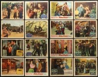 3s232 LOT OF 16 SCENE CARDS FROM RANDOLPH SCOTT MOVIES 1940s-1950s incomplete sets from his movies!