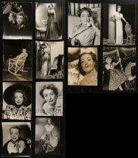 3s336 LOT OF 12 JOAN CRAWFORD 1930S-40S 7X9 STILLS 1930s-1940s portraits of the legendary actress!