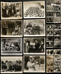 3s320 LOT OF 32 8X10 STILLS 1950s-1960s great scenes from a variety of different movies!
