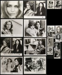 3s324 LOT OF 26 LAUREN HUTTON 8X10 STILLS 1970s-1980s scenes & portraits from her movies!