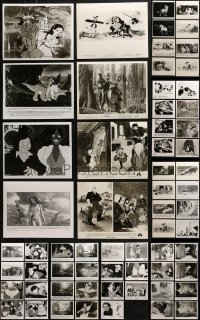 3s299 LOT OF 79 THEATRICAL AND TV CARTOON 8X10 STILLS 1950s-2000s great animation images!