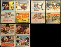 3s235 LOT OF 12 TITLE CARDS 1940s-1960s great images from a variety of different movies!