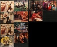 3s081 LOT OF 11 COLOR 11x14 STILLS 1960s-1970s scenes from a variety of movies!