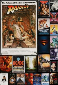 3s440 LOT OF 26 UNFOLDED 27X40 COMMERCIAL POSTERS 1980s-2000s a variety of great movie images!
