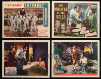 3s250 LOT OF 4 LOBBY CARDS FROM FRED MACMURRAY MOVIES 1930s-1950s great images from his movies!