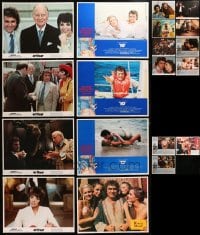 3s231 LOT OF 19 LOBBY CARDS FROM DUDLEY MOORE MOVIES 1970s-1980s great images from his movies!