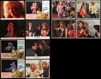 3s238 LOT OF 12 LOBBY CARDS FROM BETTE MIDLER MOVIES 1970s-1980s great images from her movies!