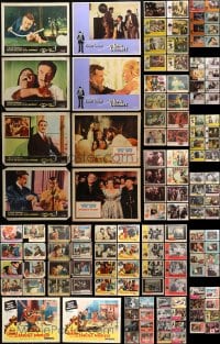 3s188 LOT OF 138 LOBBY CARDS 1950s-1970s incomplete sets from a variety of different movies!