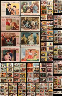 3s179 LOT OF 178 LOBBY CARDS 1950s incomplete sets from a variety of different movies!