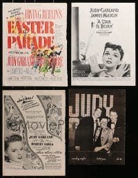3s004 LOT OF 15 JUDY GARLAND NEWSPAPER AND MAGAZINE PAGES 1940s-1960s the legendary actress!