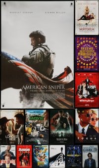 3s513 LOT OF 18 UNFOLDED DOUBLE-SIDED 27X40 ONE-SHEETS 2010s a variety of movie images!