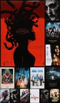 3s505 LOT OF 19 UNFOLDED DOUBLE-SIDED 27X40 ONE-SHEETS 2010s a variety of cool movie images!