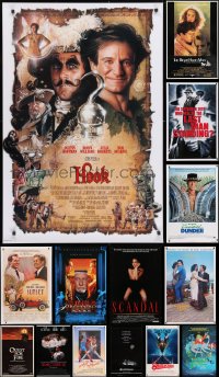 3s499 LOT OF 19 UNFOLDED SINGLE-SIDED 27X41 ONE-SHEETS 1980s-1990s a variety of movie images!