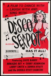 3t226 DISCO SEXPOT 1sh 1970s this sexy disco babe has it all, dance, laugh, & sing!