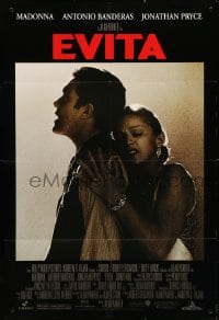 3t271 EVITA DS 1sh 1996 Madonna as Eva Peron, Antonio Banderas, Alan Parker, Oliver Stone