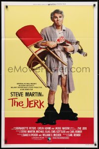 3t457 JERK int'l 1sh 1979 Steve Martin is the son of a poor black sharecropper!