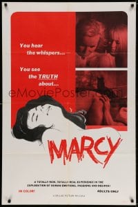 3t554 MARCY 1sh 1969 Uta Erickson in title role, you hear the whispers, you see the truth about her
