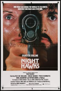 3t610 NIGHTHAWKS 1sh 1981 Sylvester Stallone, Billy Dee Williams, Rutger Hauer