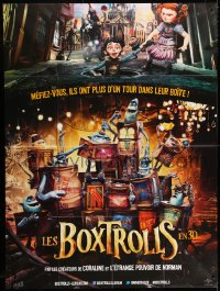 3w521 BOXTROLLS French 1p 2014 CGI aniamted fantasy directed by Graham Annable & Anthony Stacchi!