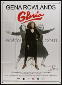 3w653 GLORIA French 1p R2012 directed by John Cassavetes, Gena Rowlands, different image!