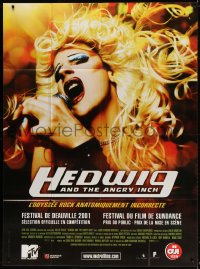 3w683 HEDWIG & THE ANGRY INCH French 1p 2001 transsexual punk rocker James Cameron Mitchell