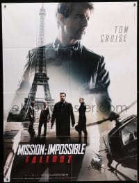 3w805 MISSION: IMPOSSIBLE FALLOUT teaser French 1p 2018 Tom Cruise & top cast by Eiffel Tower!