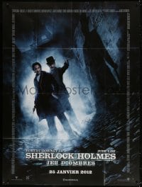 3w910 SHERLOCK HOLMES: A GAME OF SHADOWS advance French 1p 2012 Robert Downey Jr. & Jude Law!