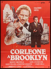 3w913 SICILIAN BOSS French 1p 1979 Umberto Lenzi's Da Corleone a Brooklyn, Maurizio Merli