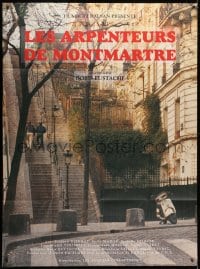 3w931 SURVEYORS OF MONTMARTE French 1p 1993 Boris Eustache's Les Arpenteurs De Montmartre, rare!