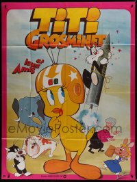 3w947 TITI GROSMINET ET LEURS AMIS French 1p 1980s Sylvester & Tweety, Looney Tunes cartoon!