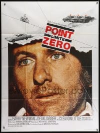 3w963 VANISHING POINT French 1p 1971 car chase cult classic, cool completely different image!