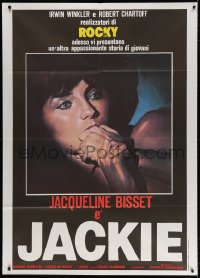 3w224 BELIEVE IN ME Italian 1p 1978 art of scared Jacqueline Bisset as Jackie, drug addiction!