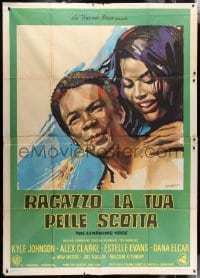 3w150 LEARNING TREE Italian 2p 1970 cool different Manfredo Acerbo art, directed by Gordon Parks!