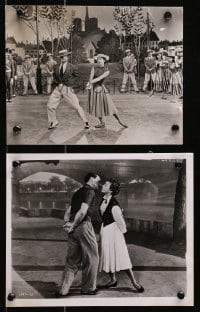 3x924 AMERICAN IN PARIS 2 from 7.5x9.5 to 8x10 stills 1951 Gene Kelly with sexy Leslie Caron!
